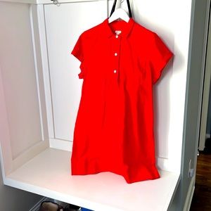 J Crew shirt dress in Coral size XL
